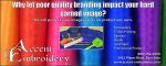 Accent Embroidery & Garment Printing Accent Embroidery & Garment Printing