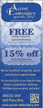 Accent Embroidery & Garment Printing Accent Embroidery & Garment Printing