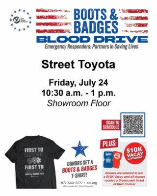 Boots & Badges Blood Drive