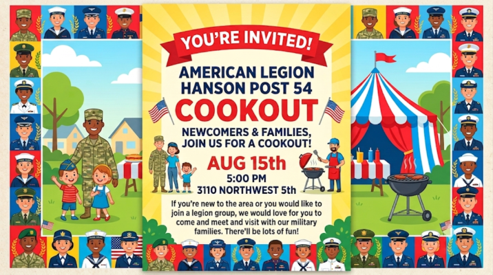 American Legion Hanson Post 54 Cookout